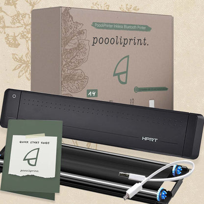 PoooliPrint® A4 Portable Office Printer + FREE Thermal Ribbon ✨ - PoooliPrint