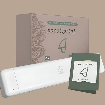 PoooliPrint® A4 Portable Office Printer + FREE Thermal Ribbon ✨ - PoooliPrint