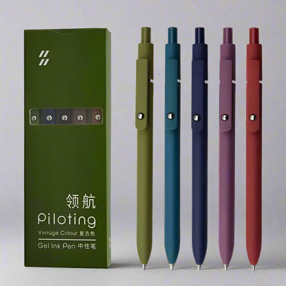 PoooliJournaling® Gel Ink Pen Set - 4 Variants