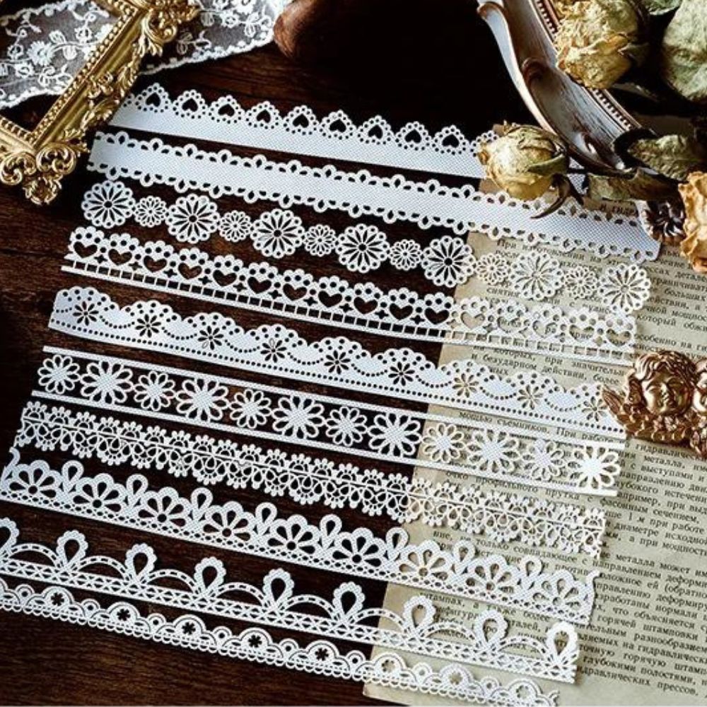 PoooliJournaling® Decorative Lace Paper - PoooliPrint