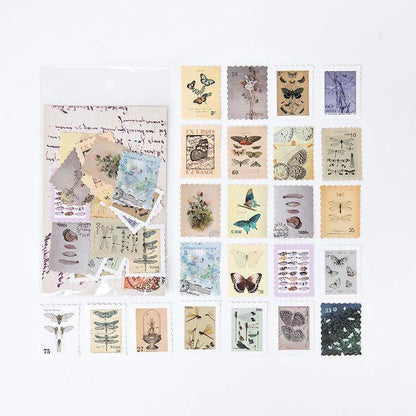 PoooliJournaling® Postage Stamps Stickers - PoooliPrint