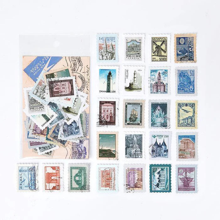 PoooliJournaling® Postage Stamps Stickers - PoooliPrint