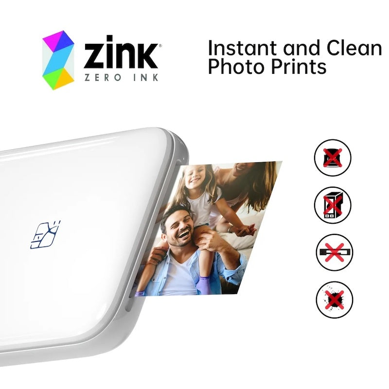 Poooliprint® Inkless Color Photo Printer by HeyPhoto + FREE Pack of 5 Photos Refill ✨ - PoooliPrint