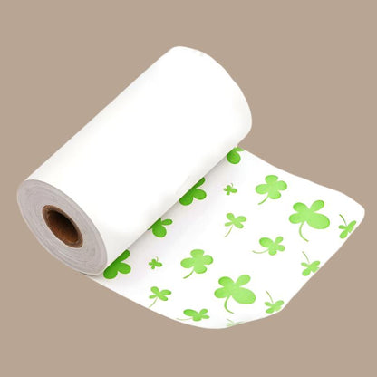 PoooliCreators® Clover Leaves Sticky Paper 3 Rolls - PoooliPrint