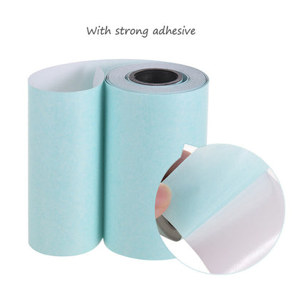 PoooliPaper® White Sticky Paper 3 Rolls (or 6 Rolls) - PoooliPrint