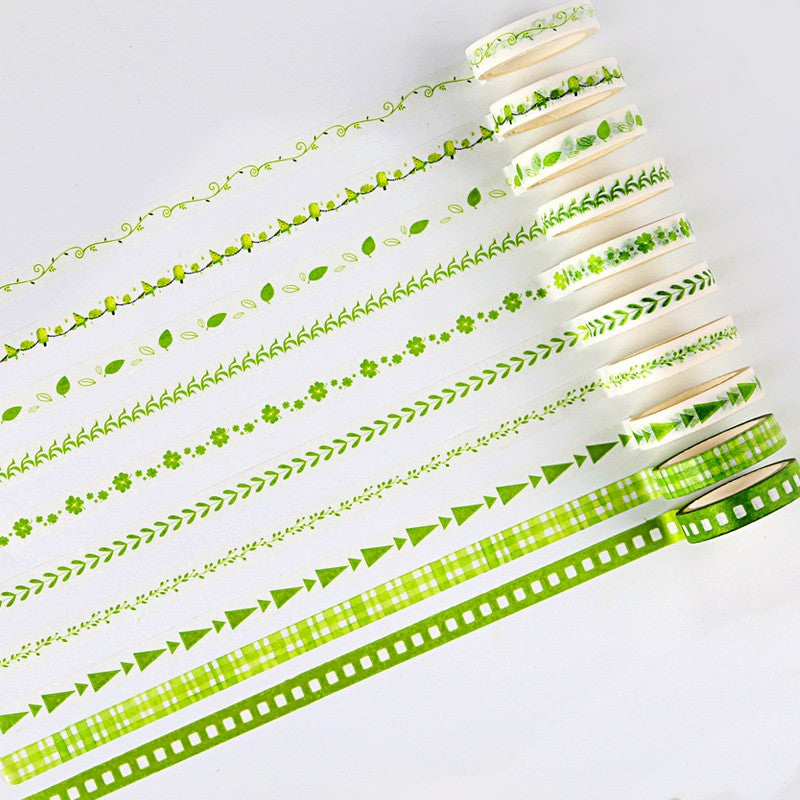 PoooliJournaling® Washi Tape 10 Rolls - PoooliPrint