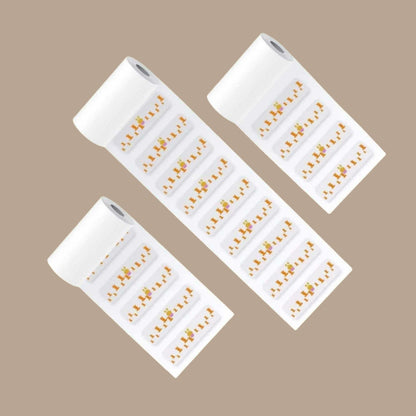 PoooliPaper® Sticky Bunnies Labels 3 Rolls - PoooliPrint