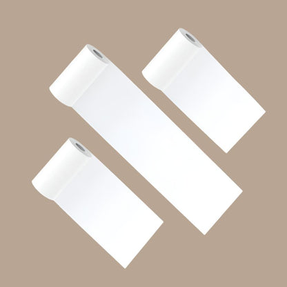 PoooliPaper® White Paper 3 Rolls (or 6 Rolls) - PoooliPrint